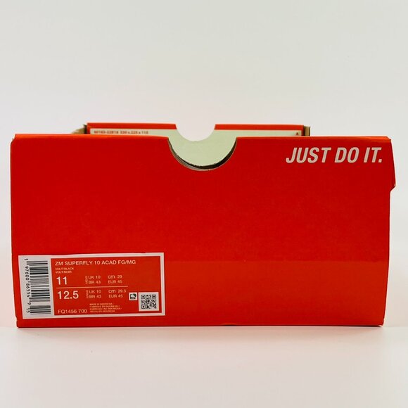 Nike Zoom Mercurial Superfly 10 Academy MG 'Mad Voltage Pack' FQ1456-700 size 11 - Picture 8 of 8